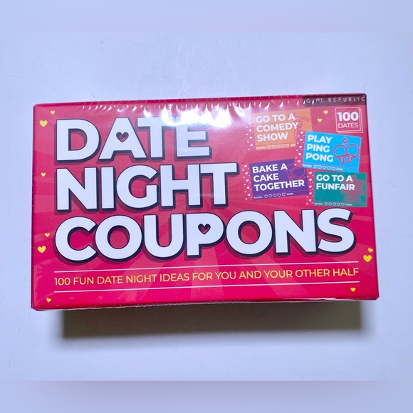 Other - Date Night Coupons - over 100 Fun Date Ideas for Couples